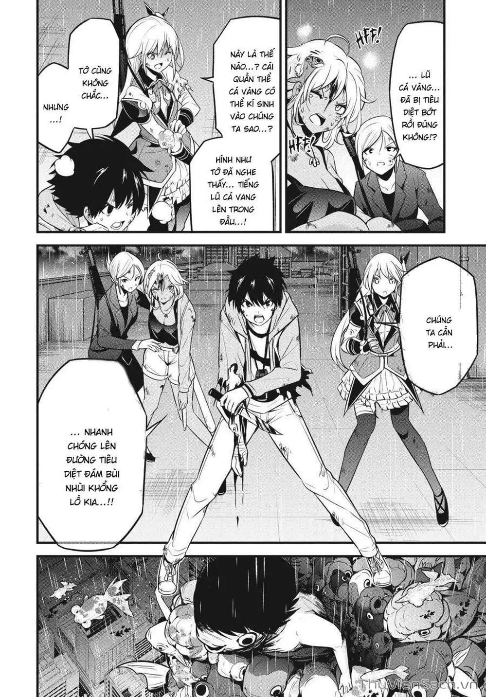 Truyện Tranh Cá Vàng Sát Thủ - Shibuya Kingyo trang 4