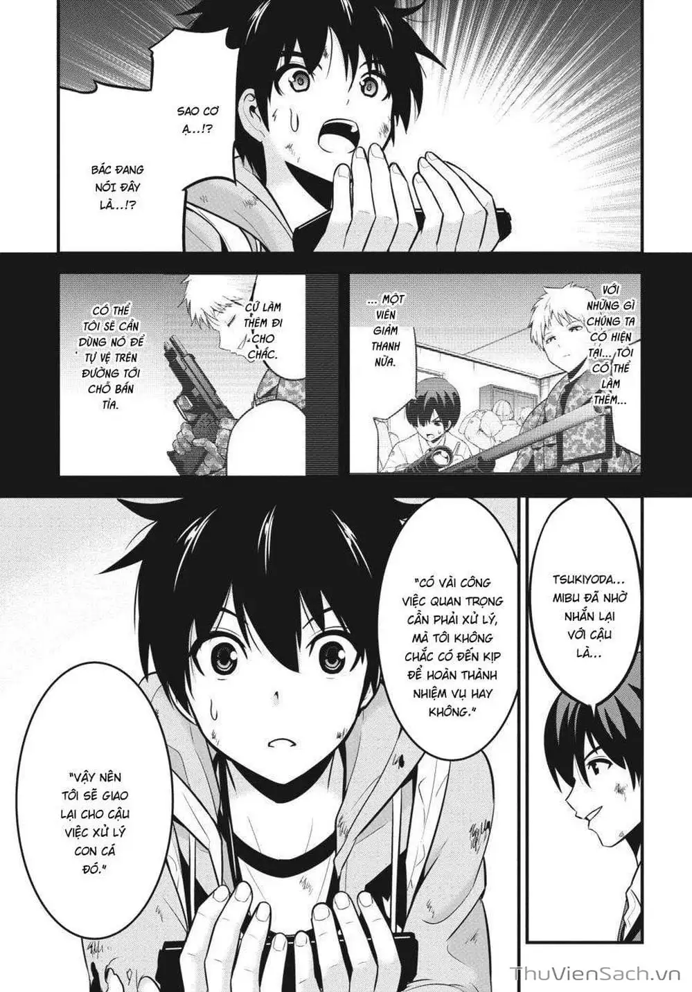 Truyện Tranh Cá Vàng Sát Thủ - Shibuya Kingyo trang 4