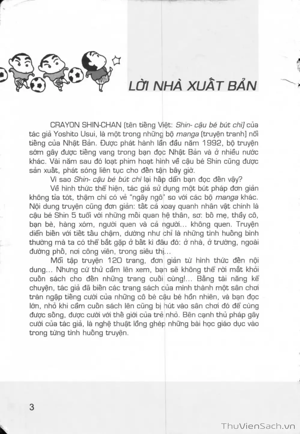 Truyện Tranh Shin - Cậu Bé Bút Chì trang 3