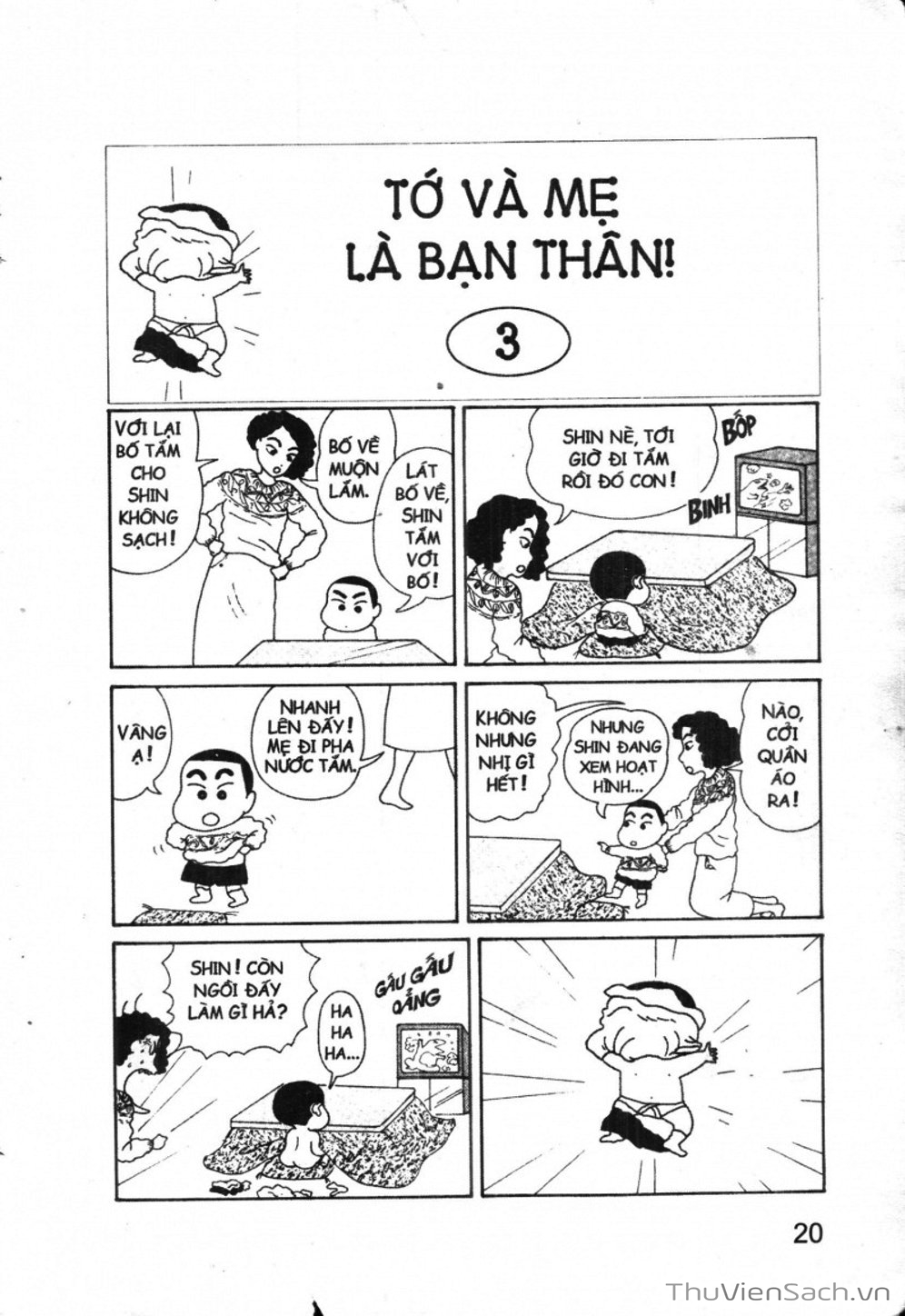 Truyện Tranh Shin - Cậu Bé Bút Chì trang 3