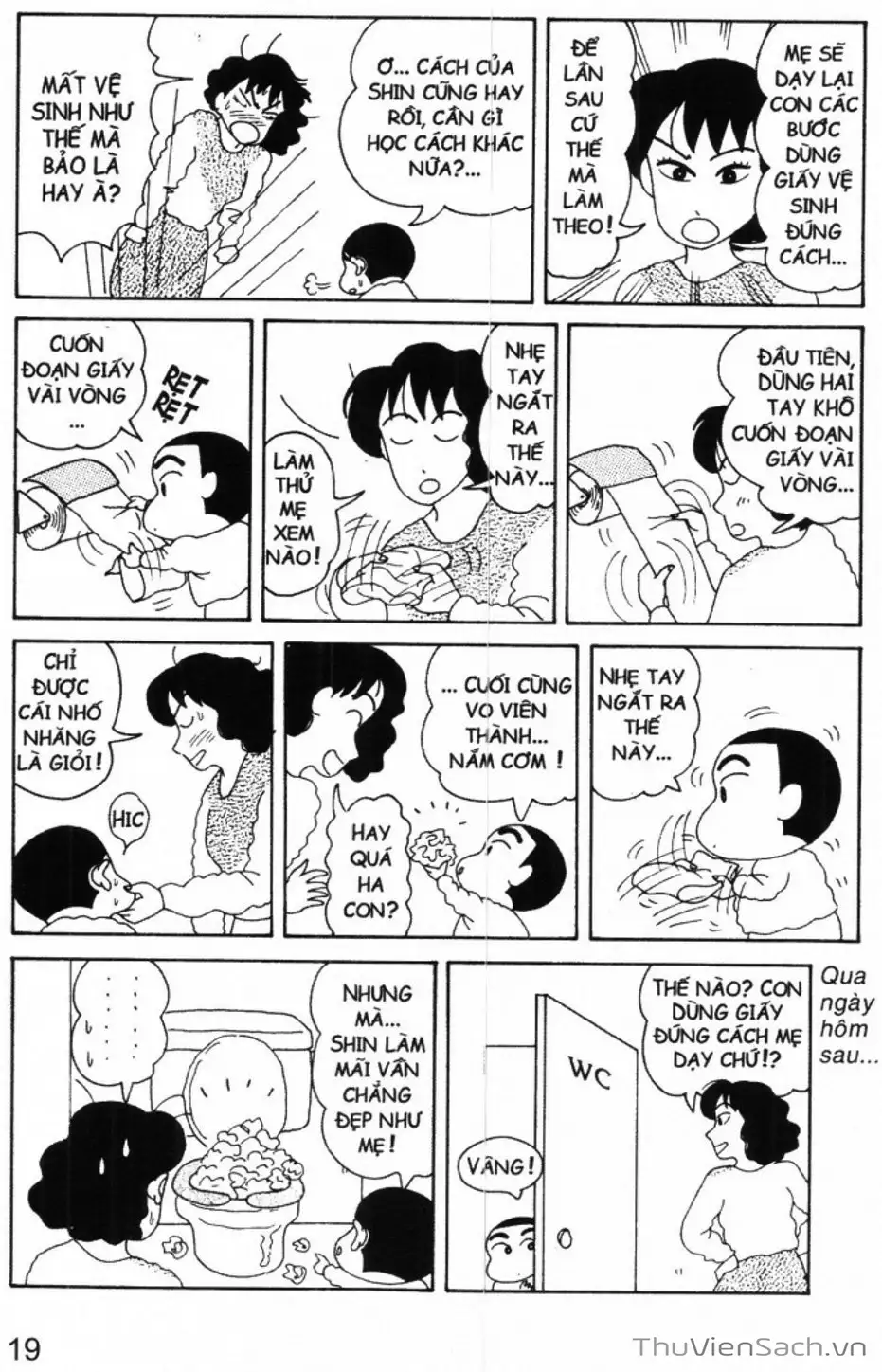 Truyện Tranh Shin - Cậu Bé Bút Chì trang 3