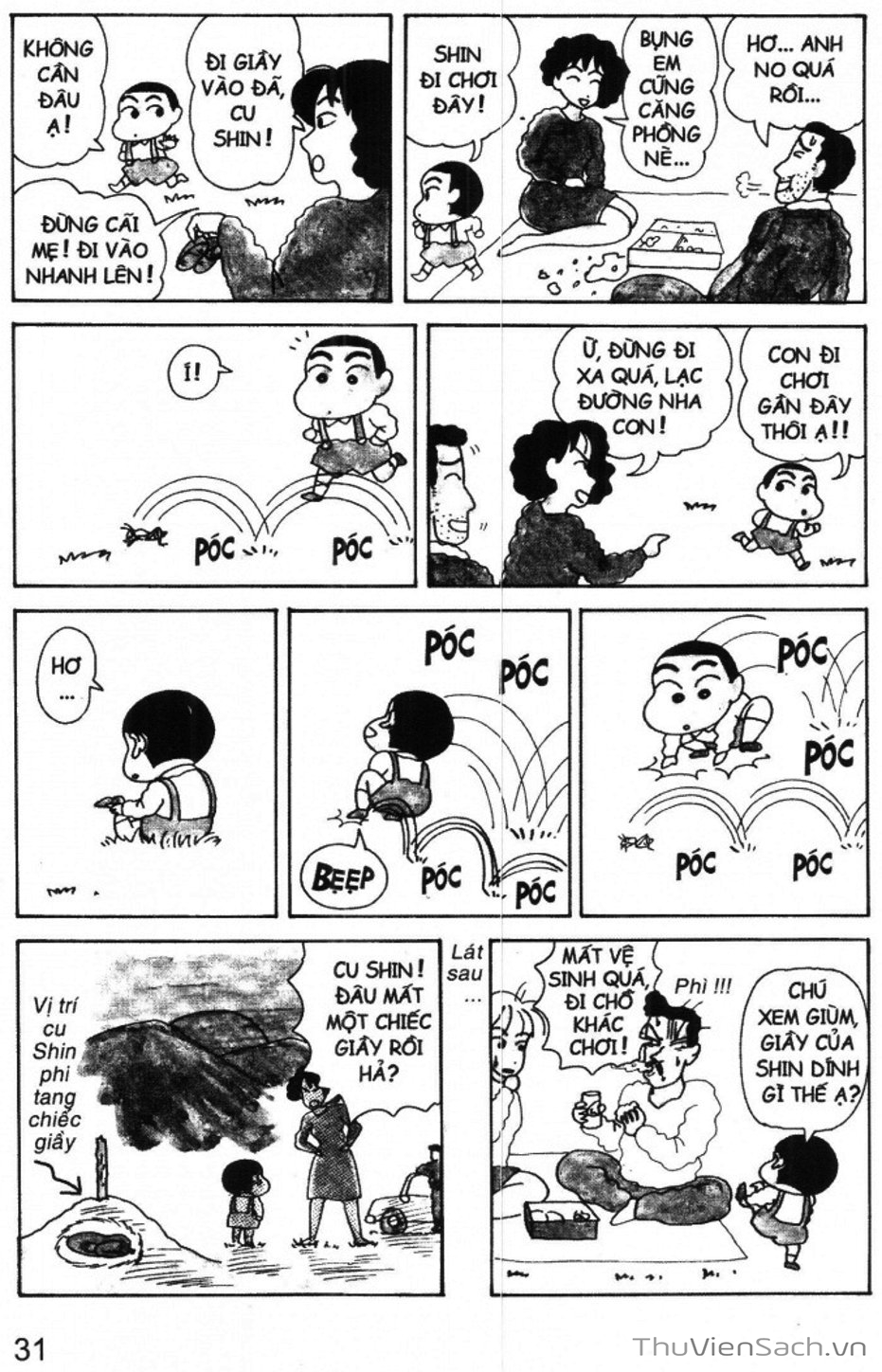 Truyện Tranh Shin - Cậu Bé Bút Chì trang 3