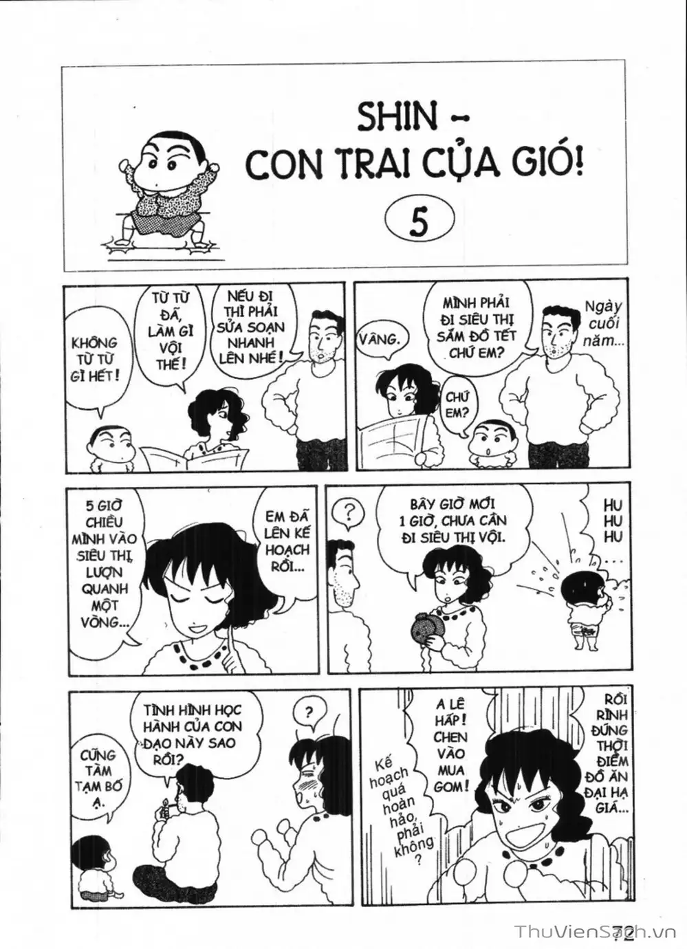 Truyện Tranh Shin - Cậu Bé Bút Chì trang 3