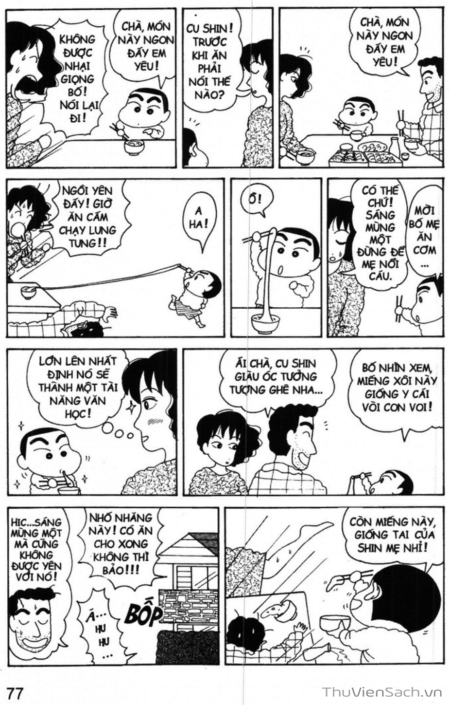 Truyện Tranh Shin - Cậu Bé Bút Chì trang 3