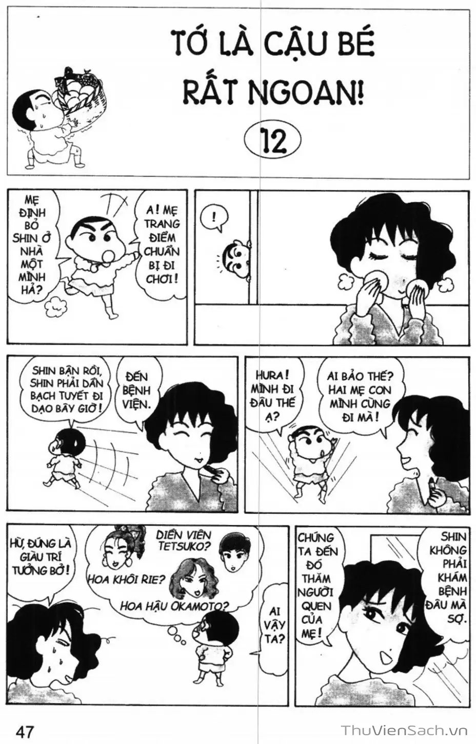 Truyện Tranh Shin - Cậu Bé Bút Chì trang 3