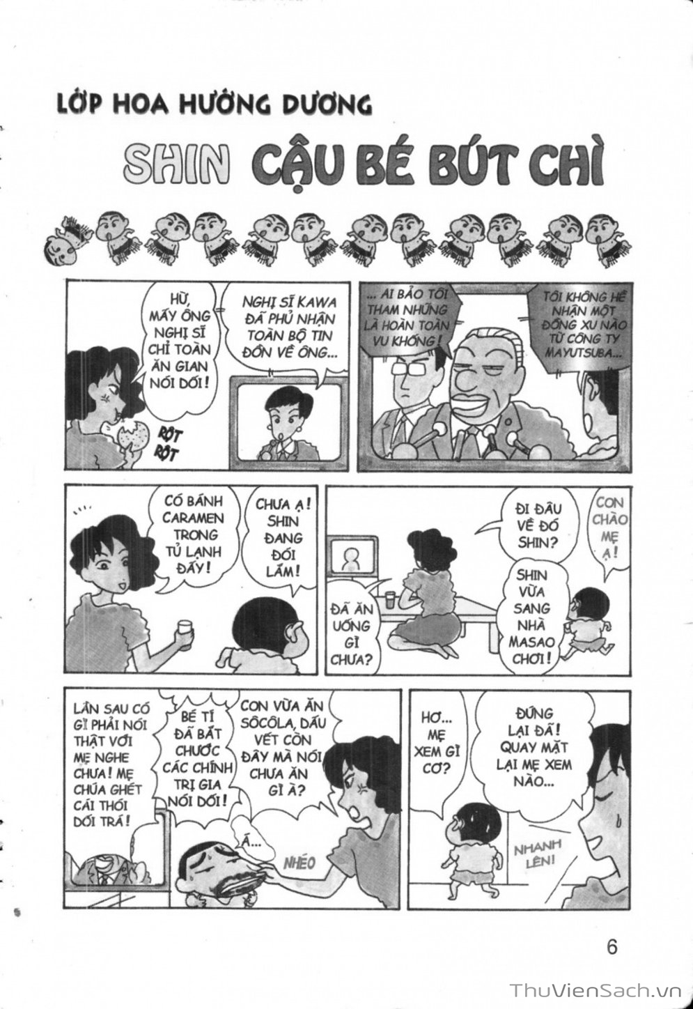 Truyện Tranh Shin - Cậu Bé Bút Chì trang 3