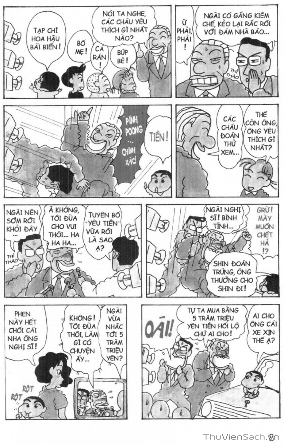 Truyện Tranh Shin - Cậu Bé Bút Chì trang 3