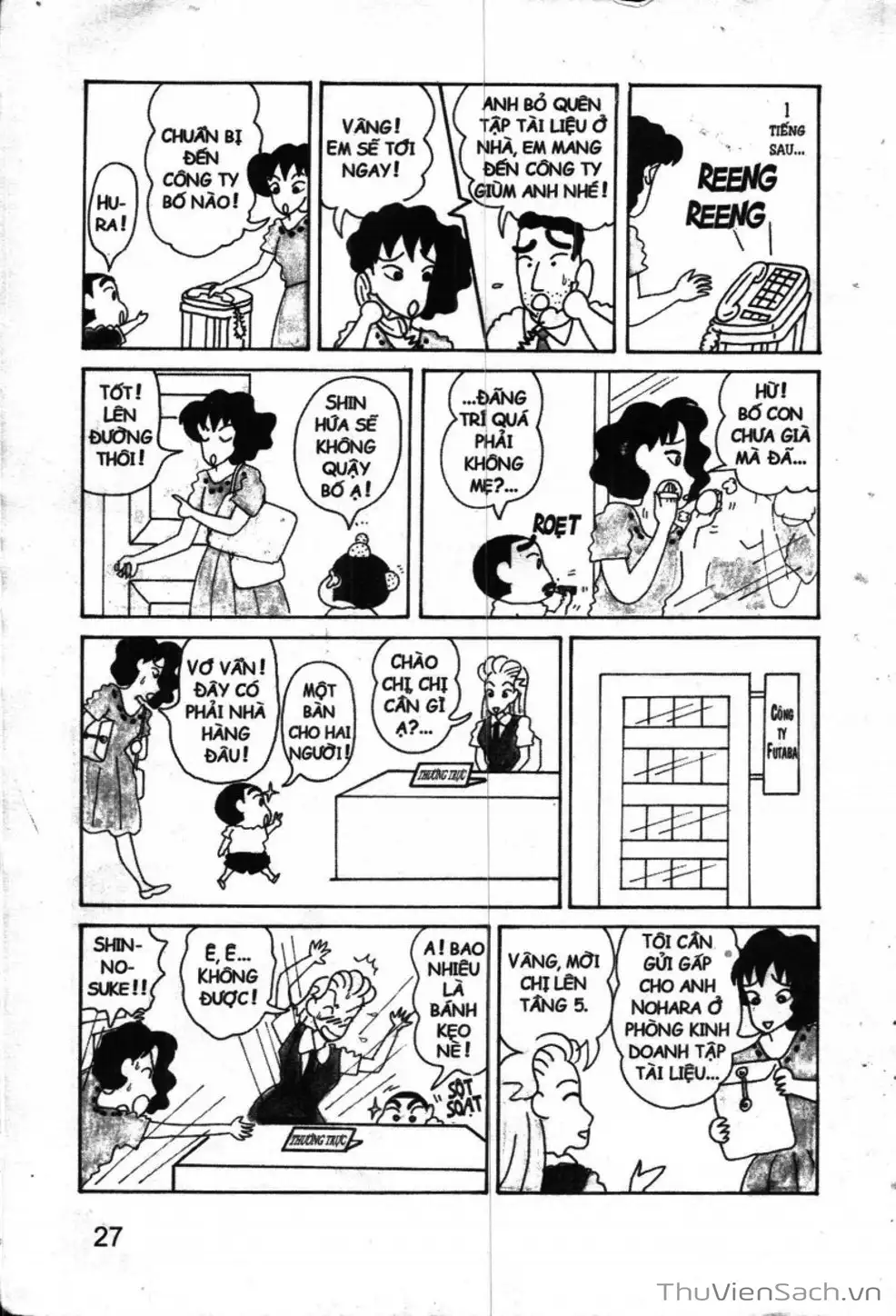 Truyện Tranh Shin - Cậu Bé Bút Chì trang 3