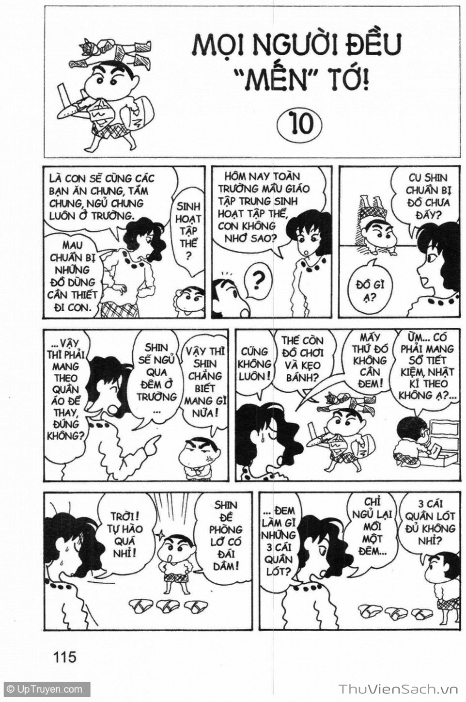 Truyện Tranh Shin - Cậu Bé Bút Chì trang 3