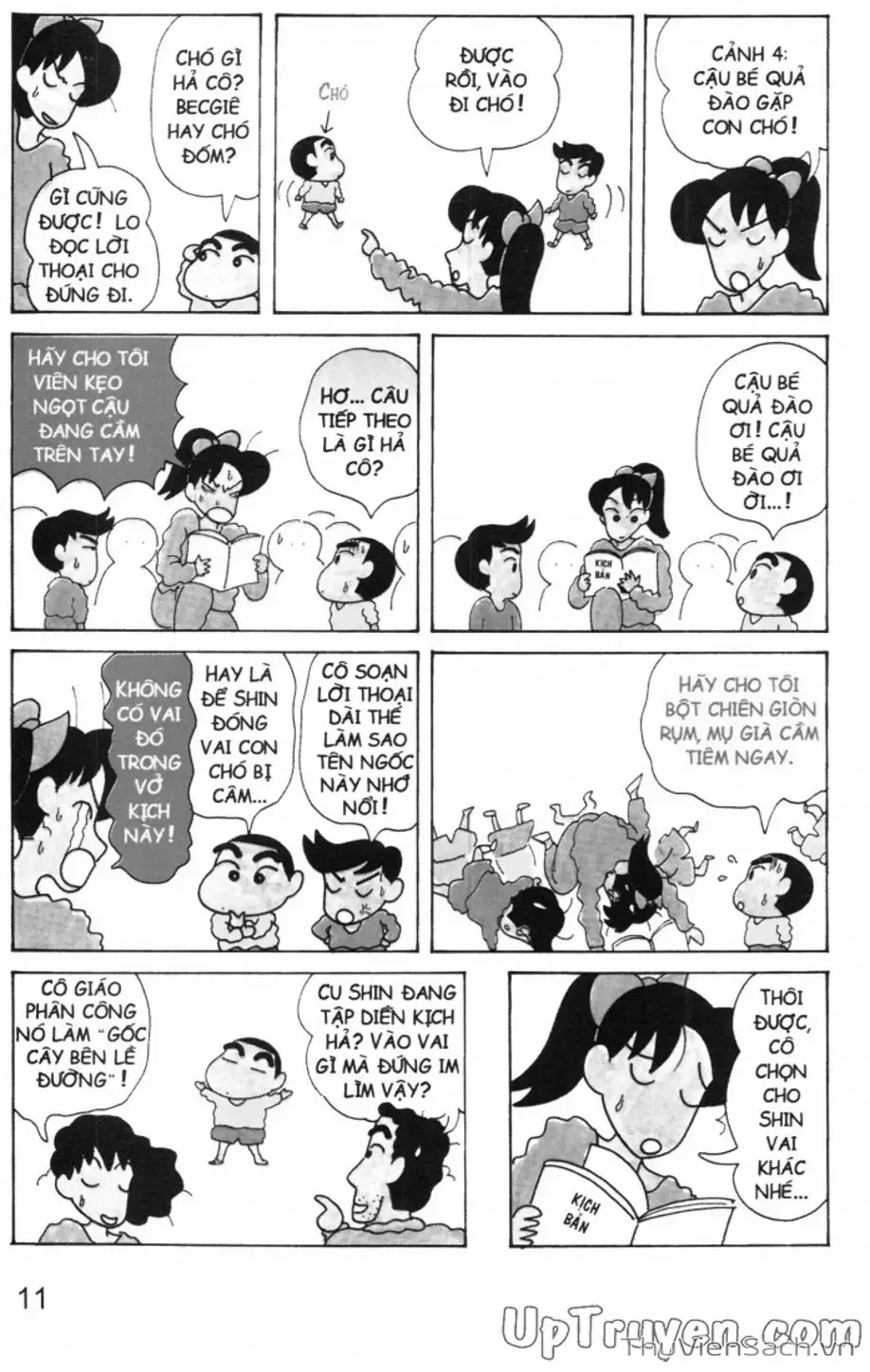 Truyện Tranh Shin - Cậu Bé Bút Chì trang 3