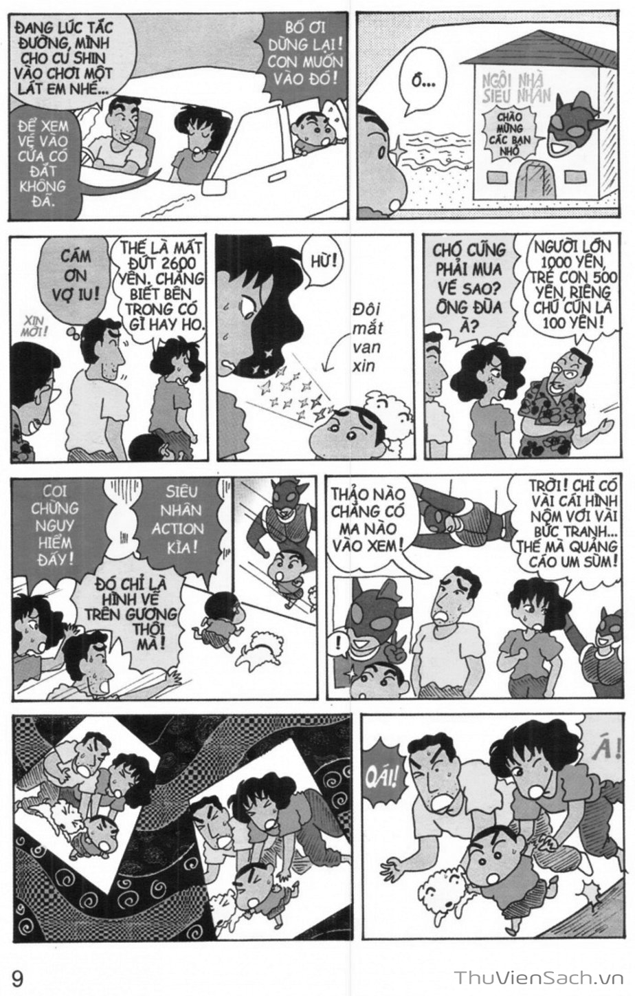 Truyện Tranh Shin - Cậu Bé Bút Chì trang 3