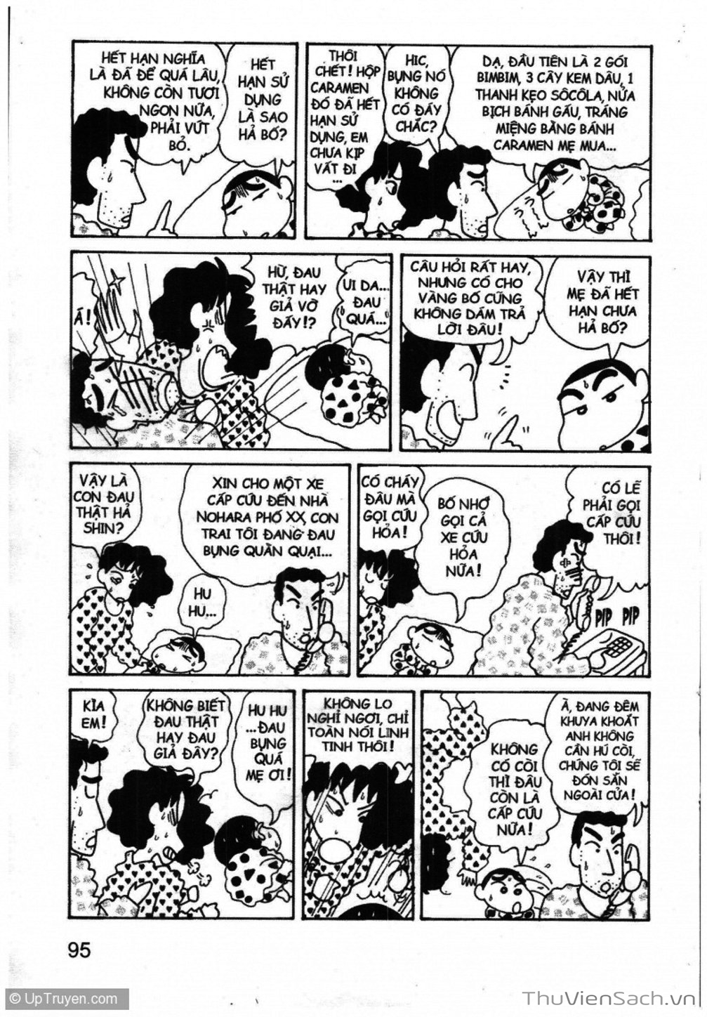 Truyện Tranh Shin - Cậu Bé Bút Chì trang 3