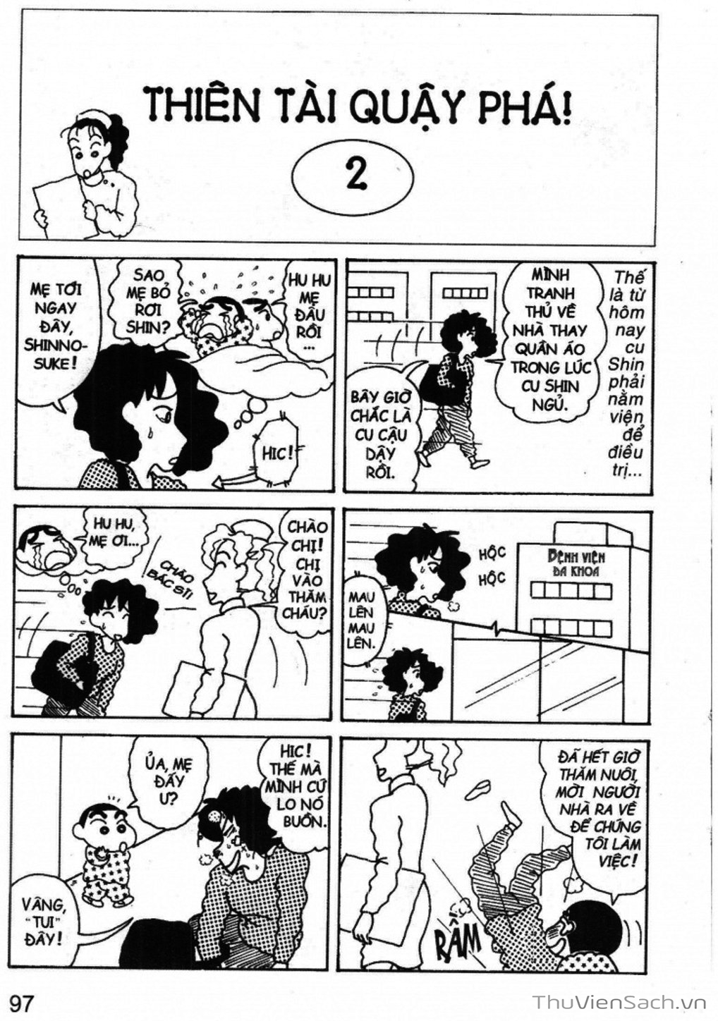 Truyện Tranh Shin - Cậu Bé Bút Chì trang 3