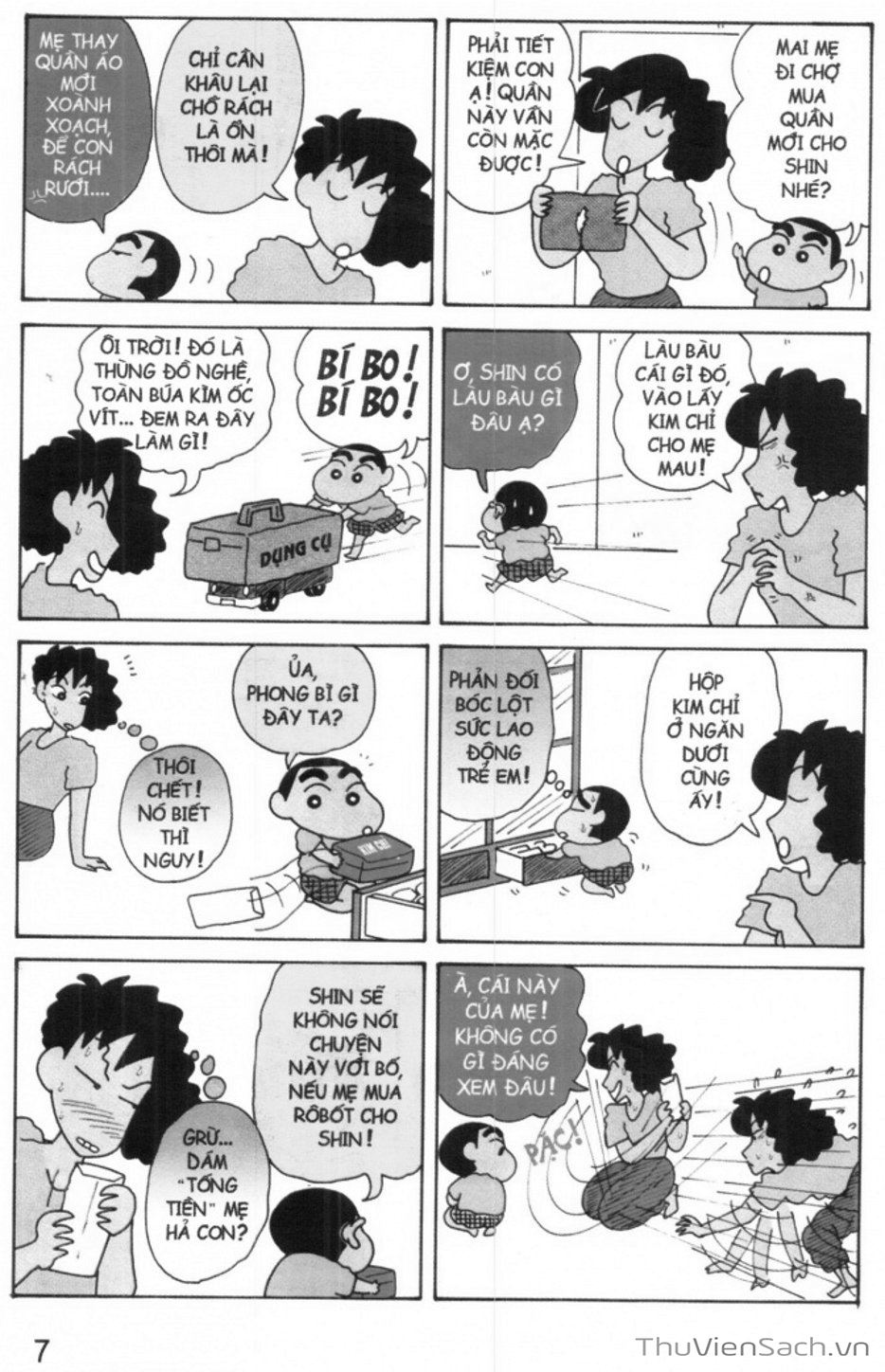 Truyện Tranh Shin - Cậu Bé Bút Chì trang 3