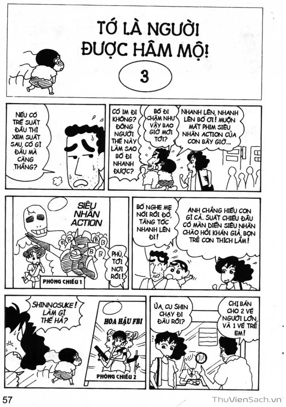 Truyện Tranh Shin - Cậu Bé Bút Chì trang 3