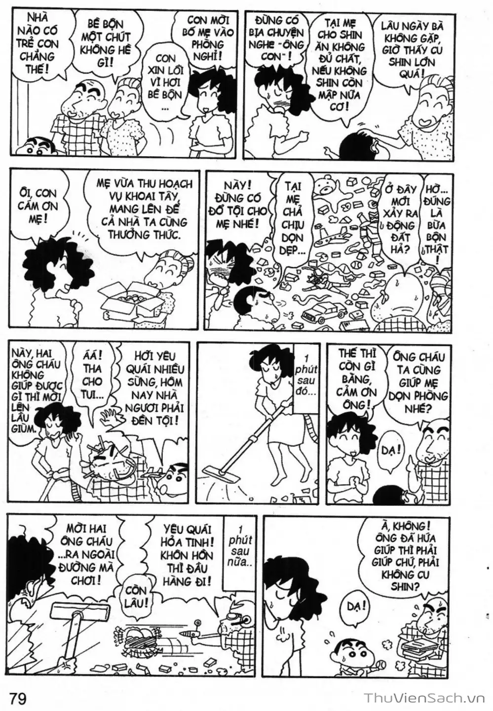 Truyện Tranh Shin - Cậu Bé Bút Chì trang 3