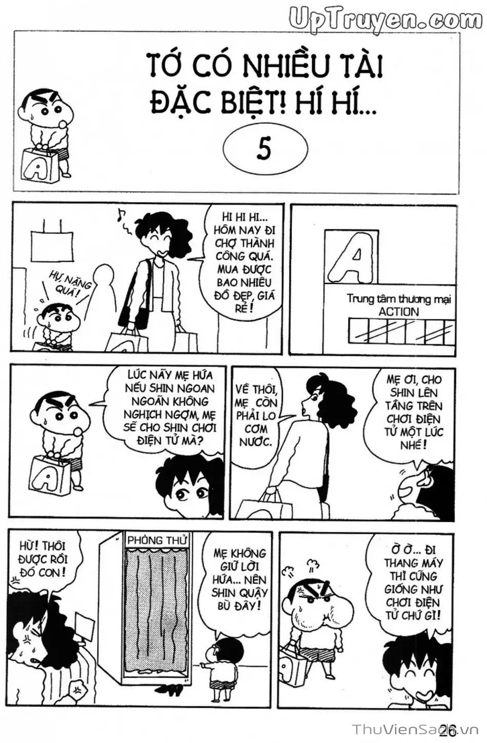 Truyện Tranh Shin - Cậu Bé Bút Chì trang 3