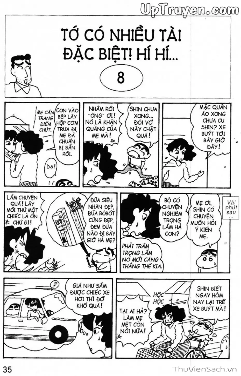 Truyện Tranh Shin - Cậu Bé Bút Chì trang 3