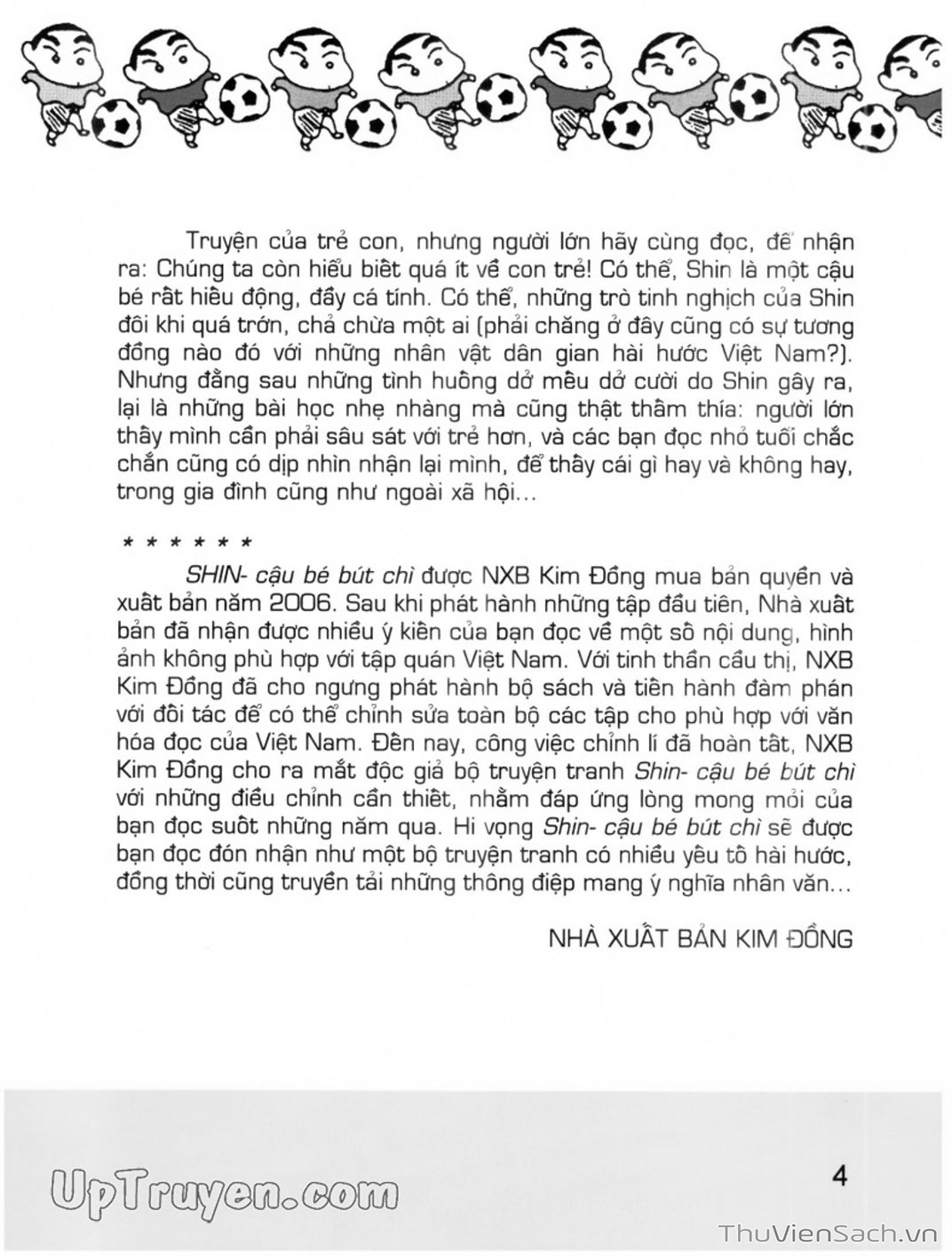 Truyện Tranh Shin - Cậu Bé Bút Chì trang 3