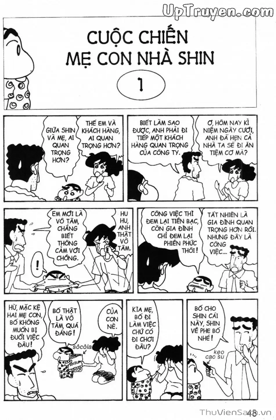 Truyện Tranh Shin - Cậu Bé Bút Chì trang 3