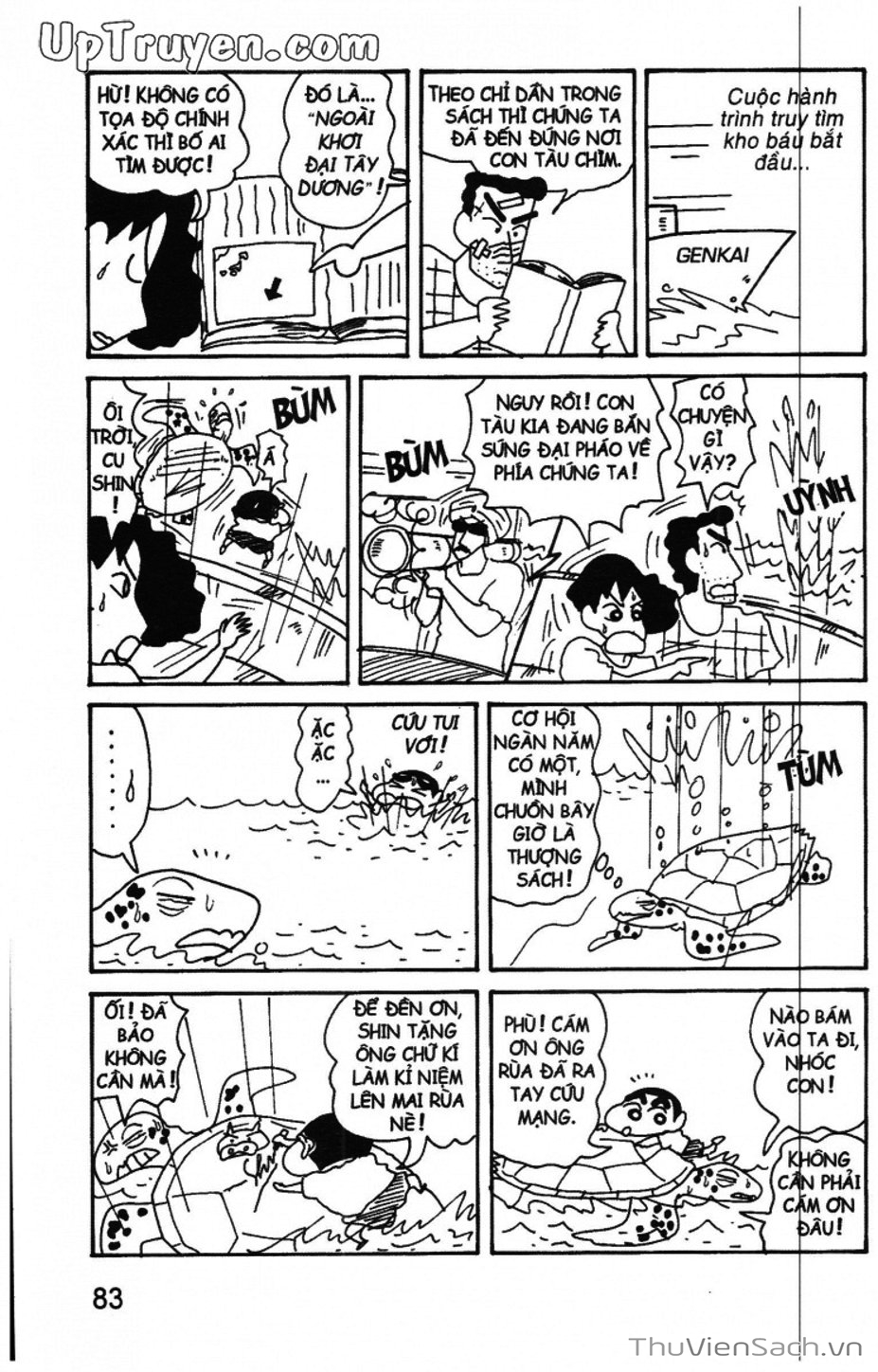 Truyện Tranh Shin - Cậu Bé Bút Chì trang 3