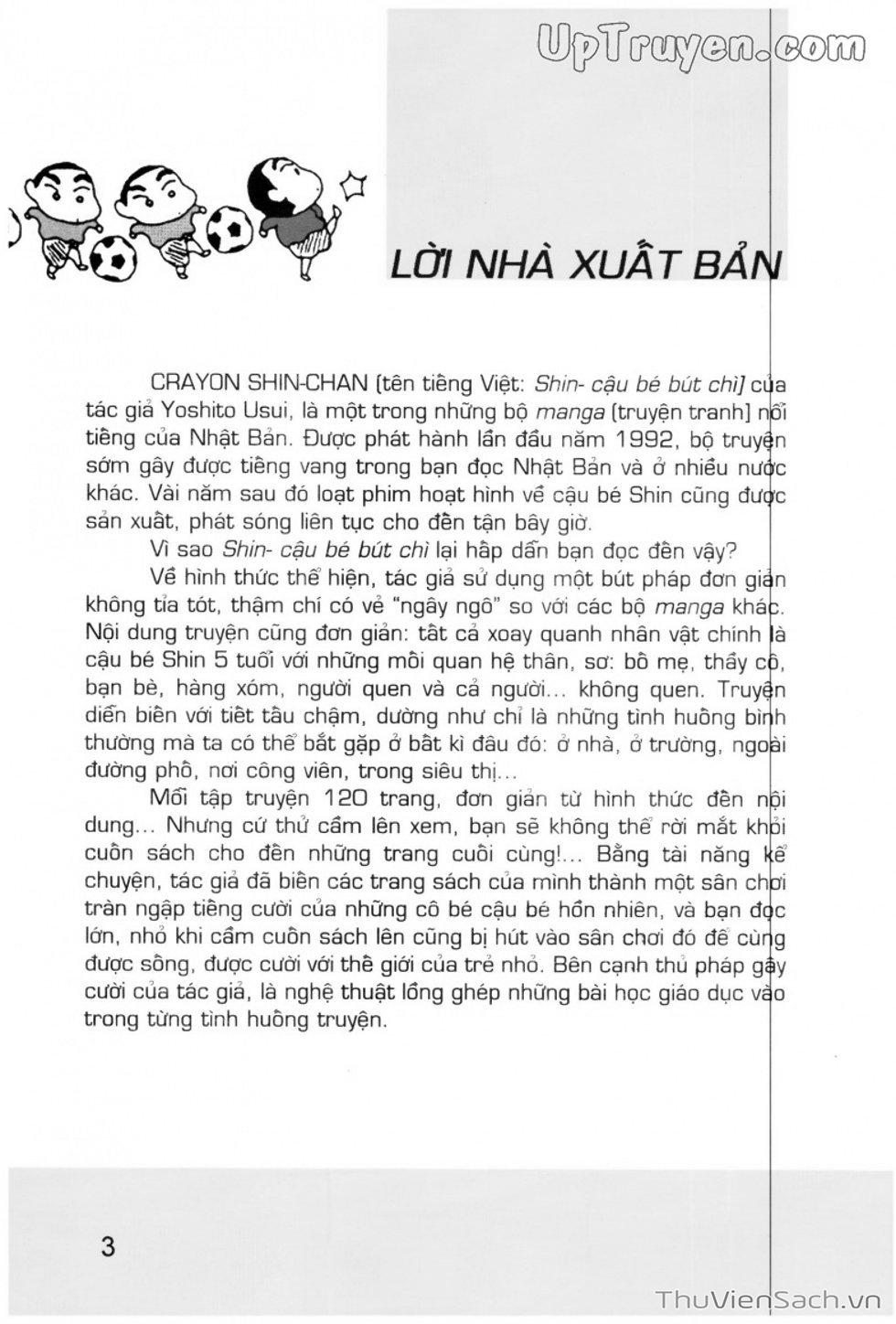 Truyện Tranh Shin - Cậu Bé Bút Chì trang 3