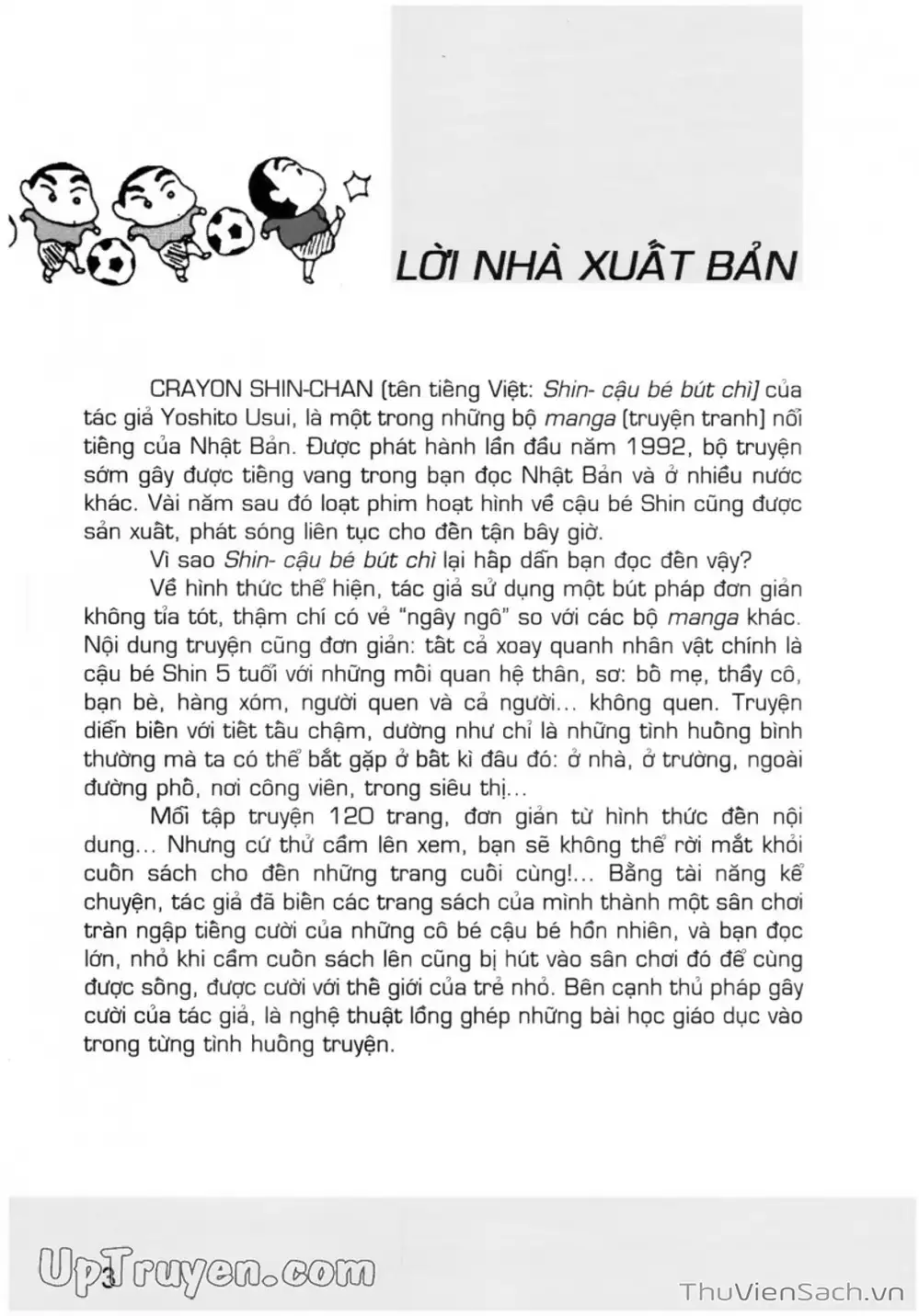 Truyện Tranh Shin - Cậu Bé Bút Chì trang 3
