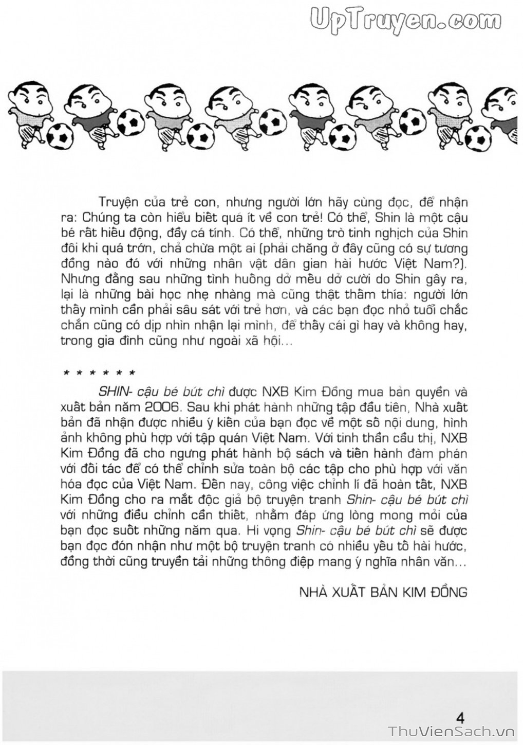 Truyện Tranh Shin - Cậu Bé Bút Chì trang 3