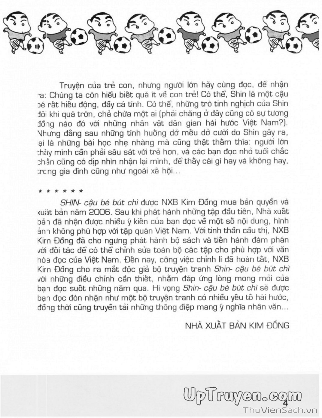 Truyện Tranh Shin - Cậu Bé Bút Chì trang 3