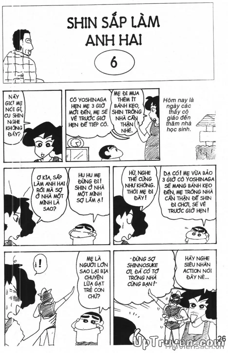 Truyện Tranh Shin - Cậu Bé Bút Chì trang 3