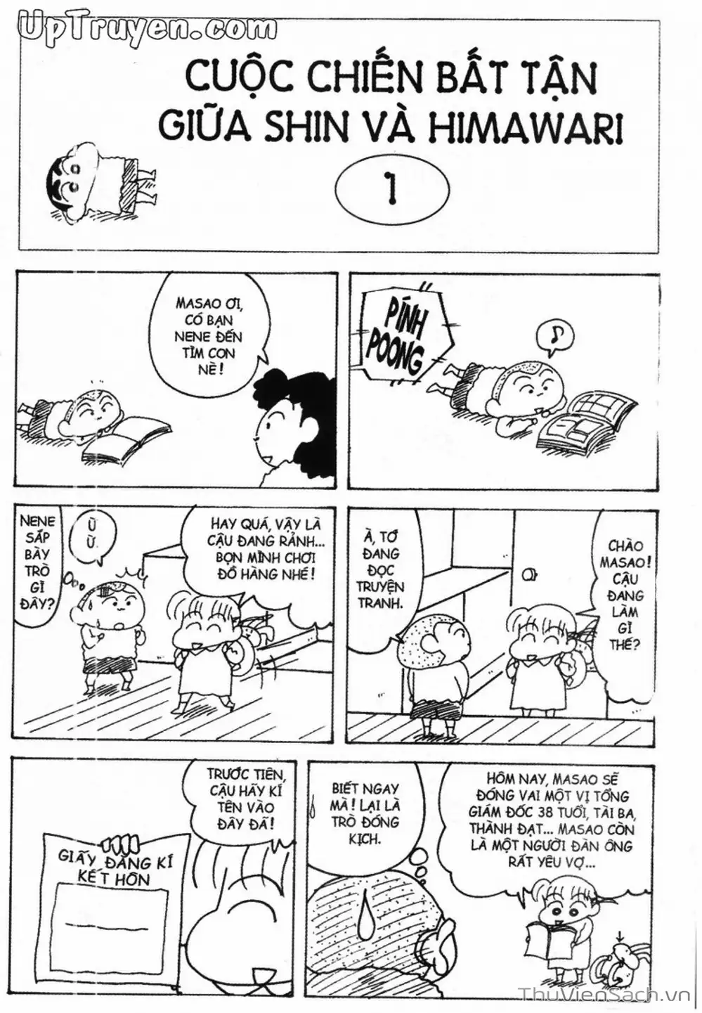 Truyện Tranh Shin - Cậu Bé Bút Chì trang 3