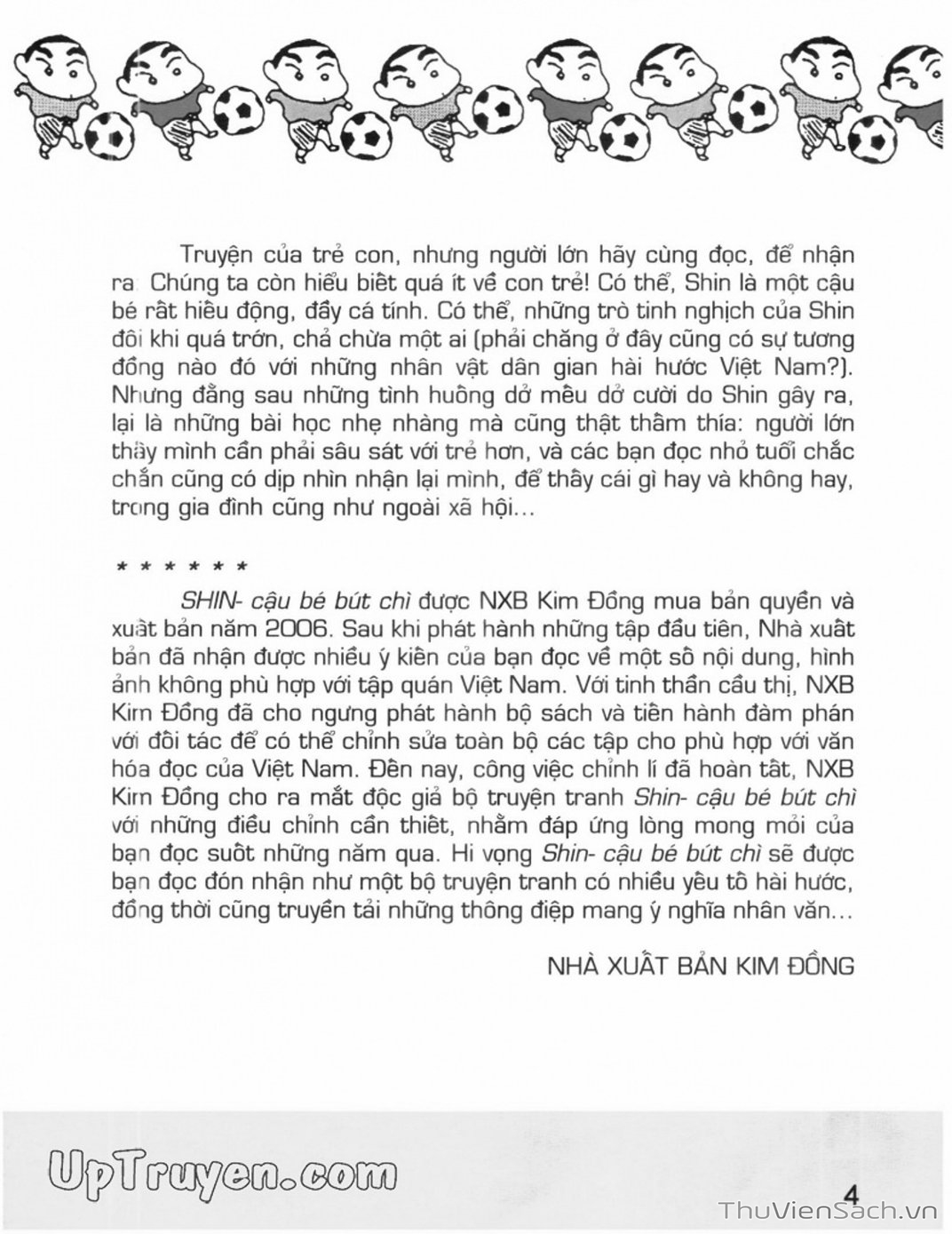 Truyện Tranh Shin - Cậu Bé Bút Chì trang 3