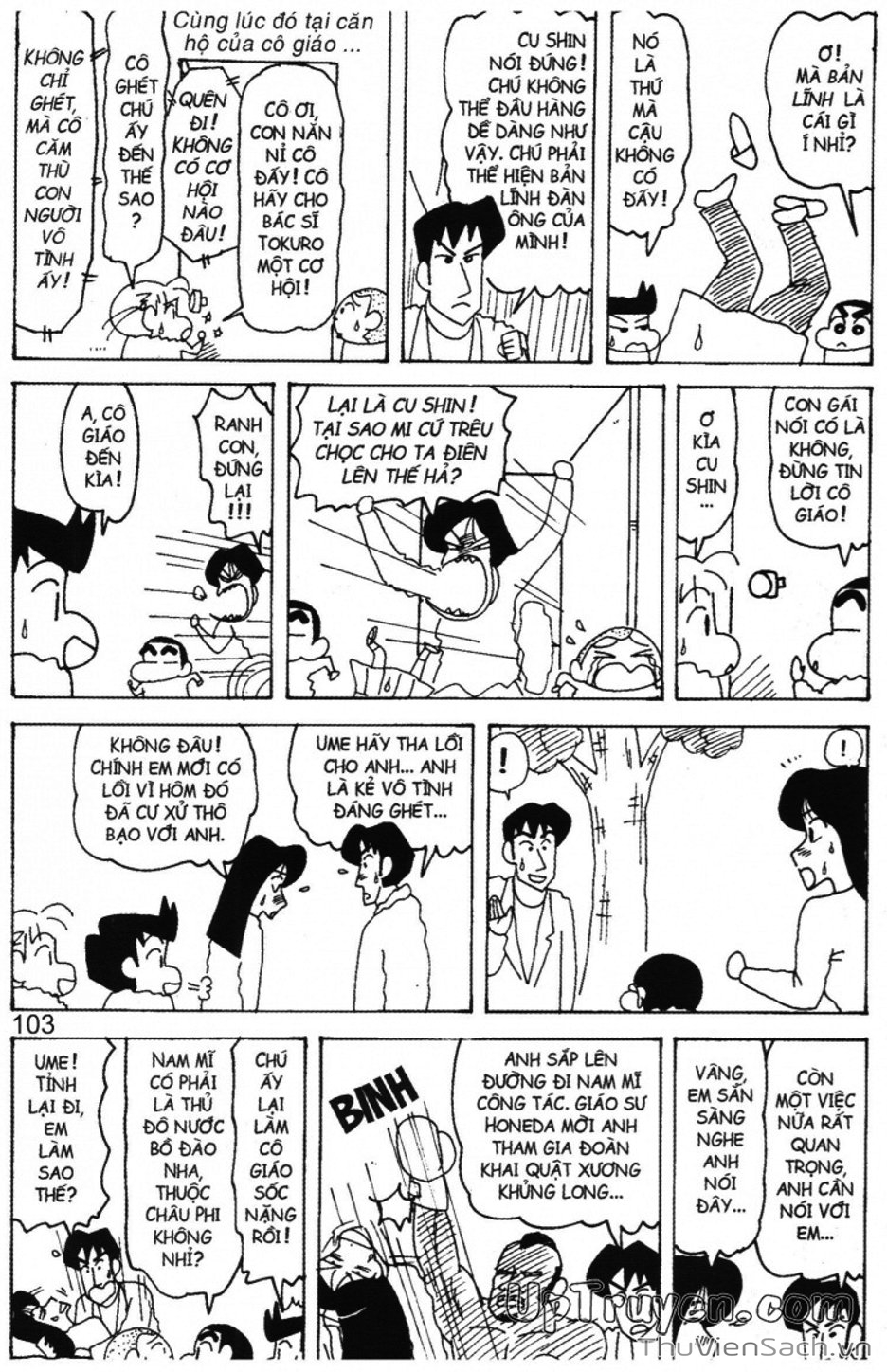 Truyện Tranh Shin - Cậu Bé Bút Chì trang 3