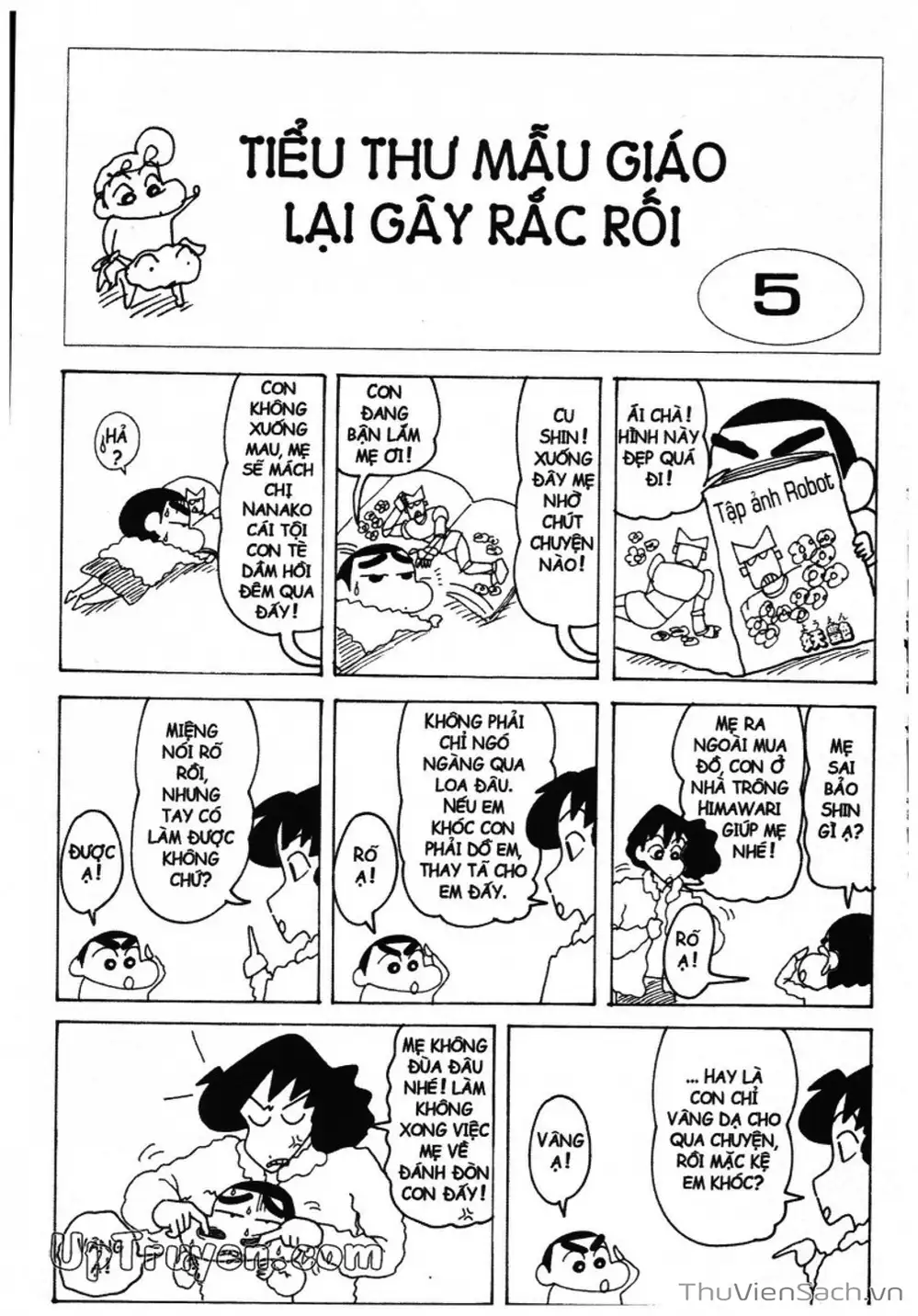 Truyện Tranh Shin - Cậu Bé Bút Chì trang 3