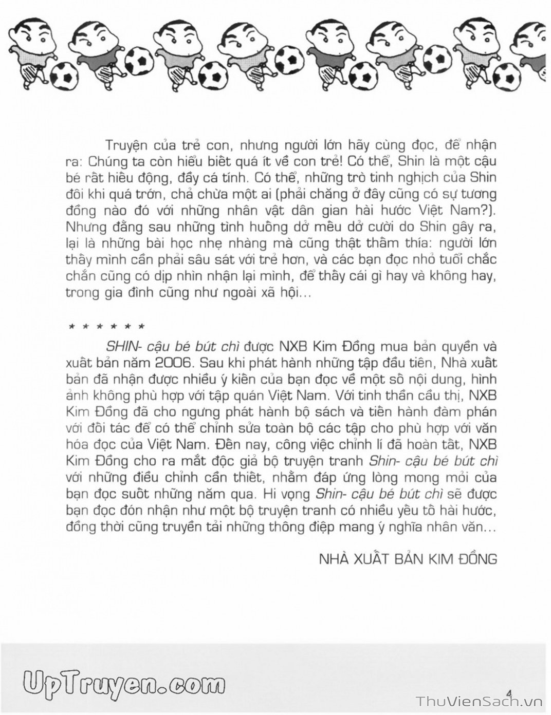 Truyện Tranh Shin - Cậu Bé Bút Chì trang 3