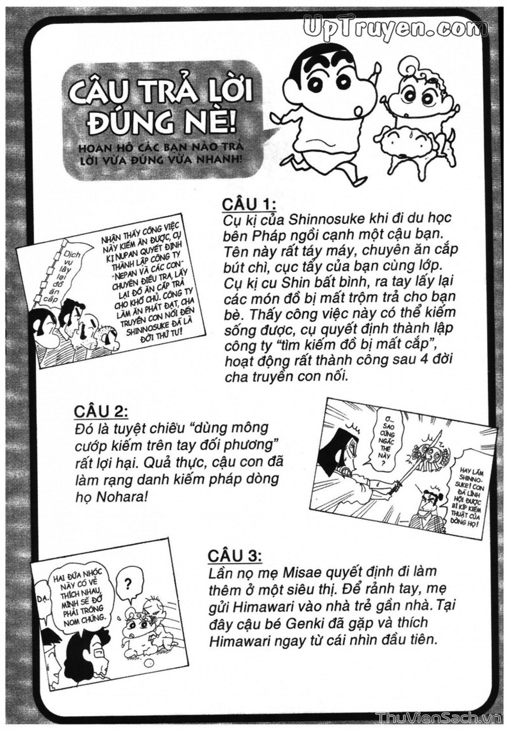 Truyện Tranh Shin - Cậu Bé Bút Chì trang 3