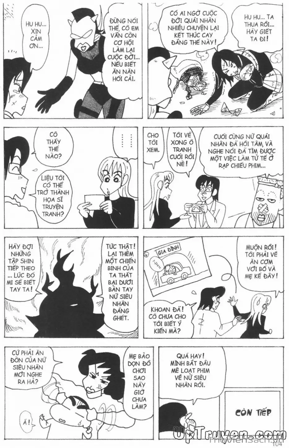 Truyện Tranh Shin - Cậu Bé Bút Chì trang 3