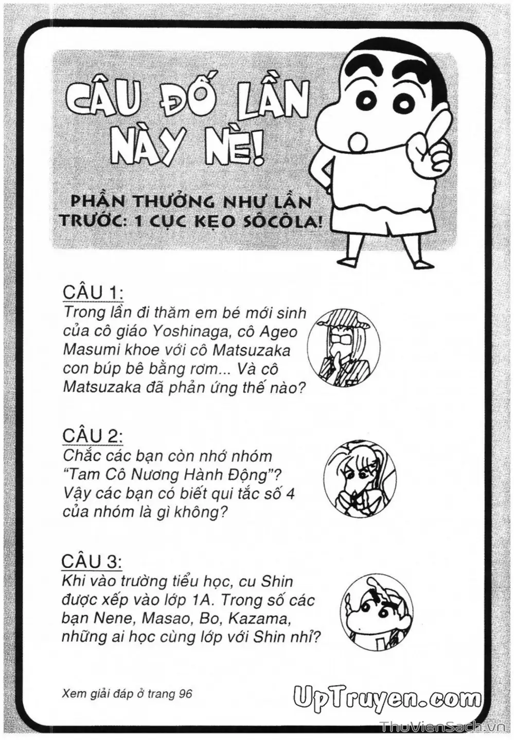 Truyện Tranh Shin - Cậu Bé Bút Chì trang 3