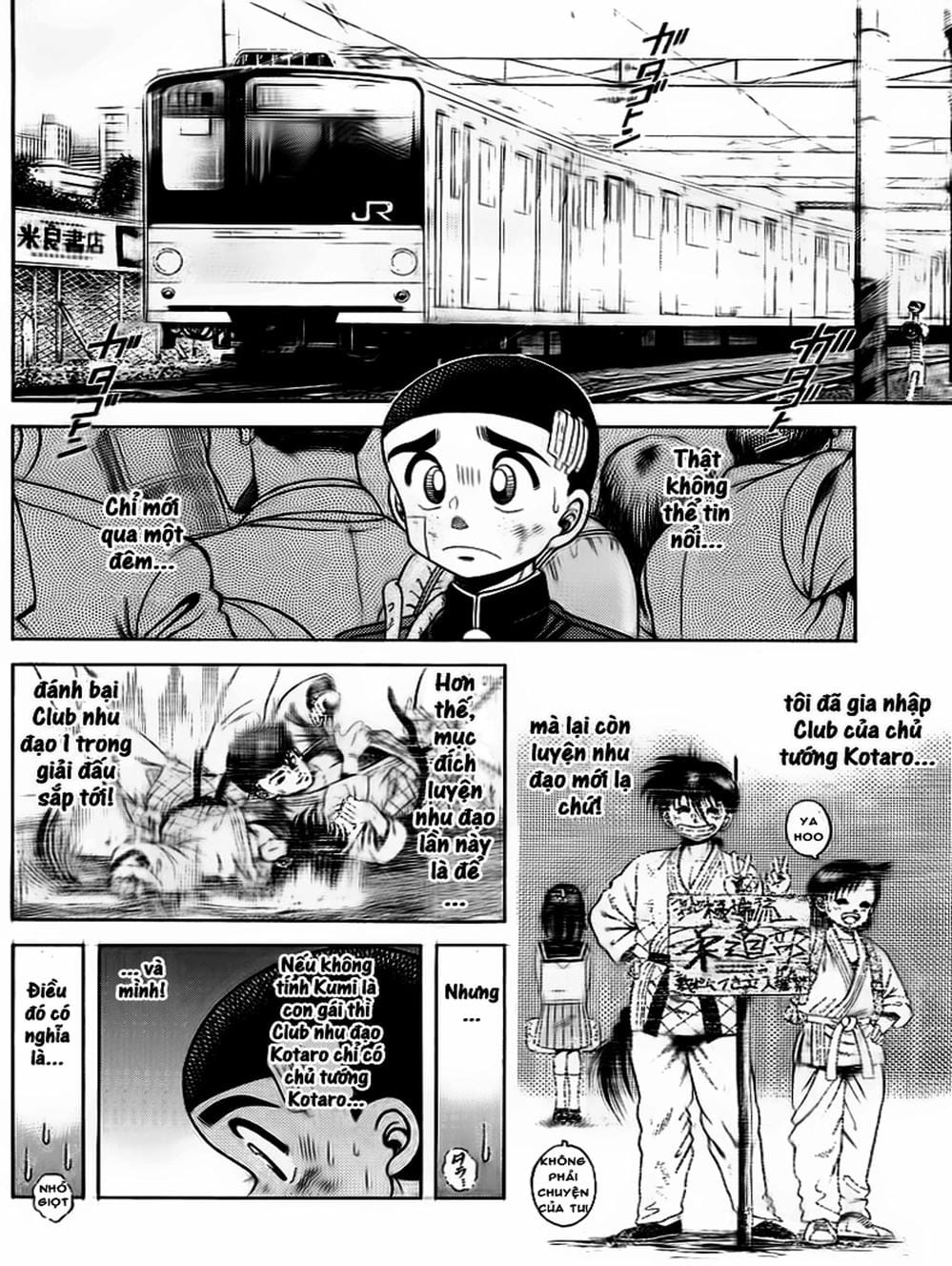 Truyện Tranh Đại Ca Đi Học Judo - Shin Kotaro Makaritoru! Juudouhen trang 5