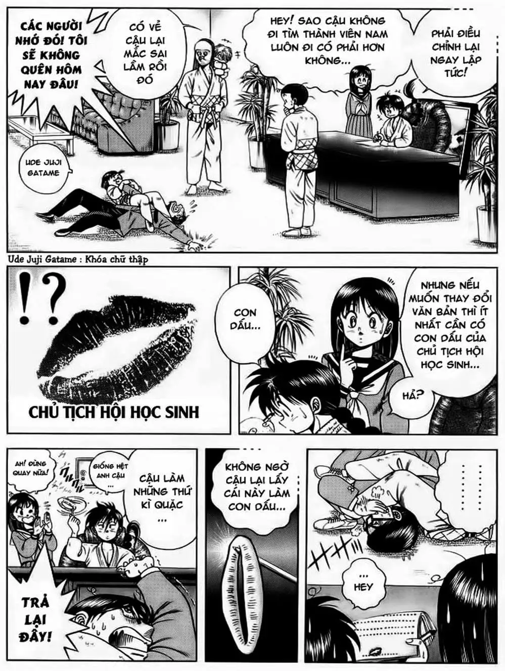 Truyện Tranh Đại Ca Đi Học Judo - Shin Kotaro Makaritoru! Juudouhen trang 5