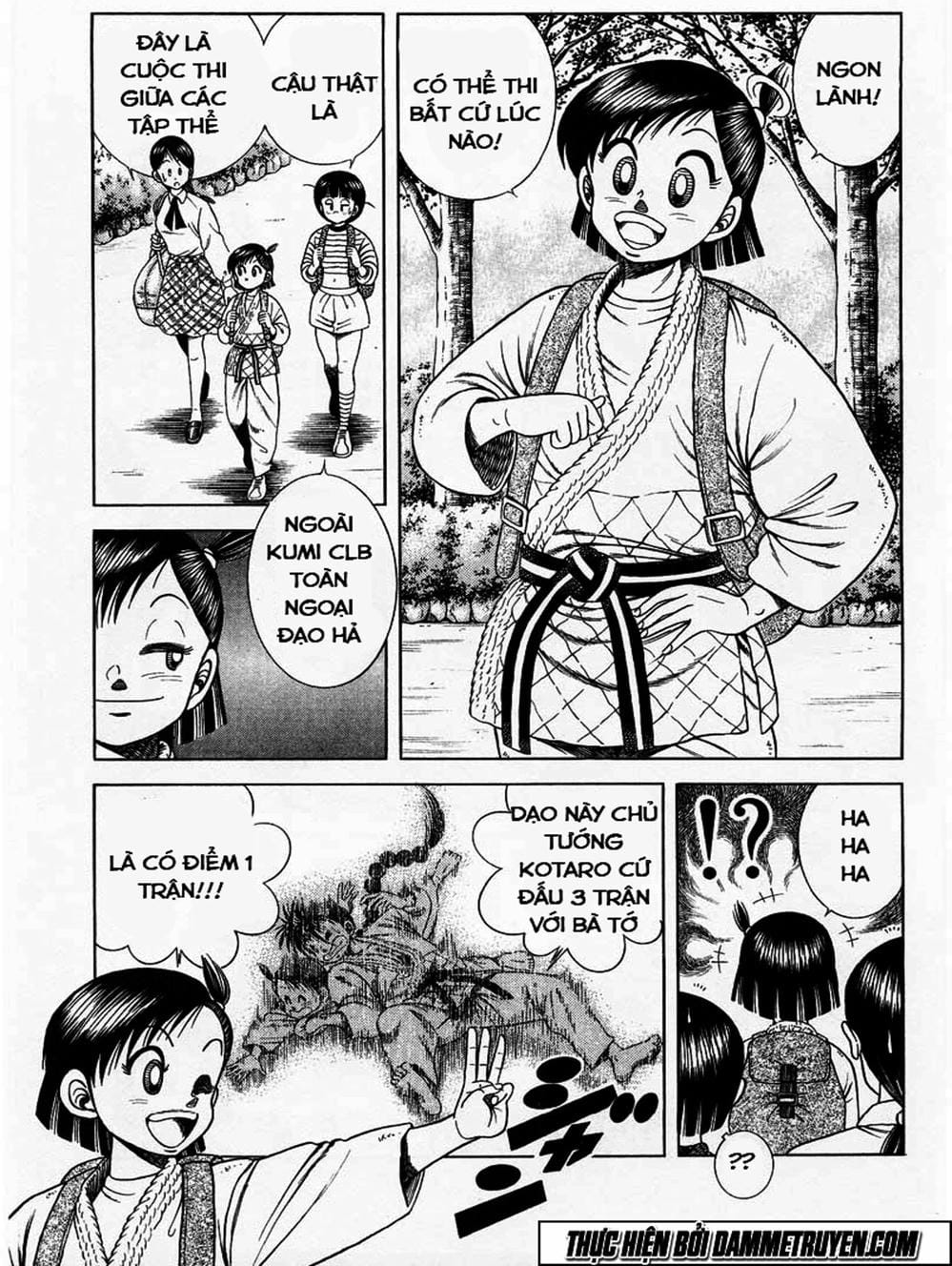 Truyện Tranh Đại Ca Đi Học Judo - Shin Kotaro Makaritoru! Juudouhen trang 5