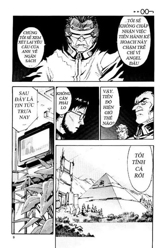 Truyện Tranh Đặc Nhiệm Không Gian - Shin Seiki Evangelion trang 11