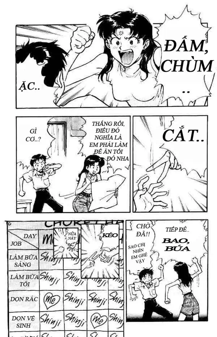 Truyện Tranh Đặc Nhiệm Không Gian - Shin Seiki Evangelion trang 11