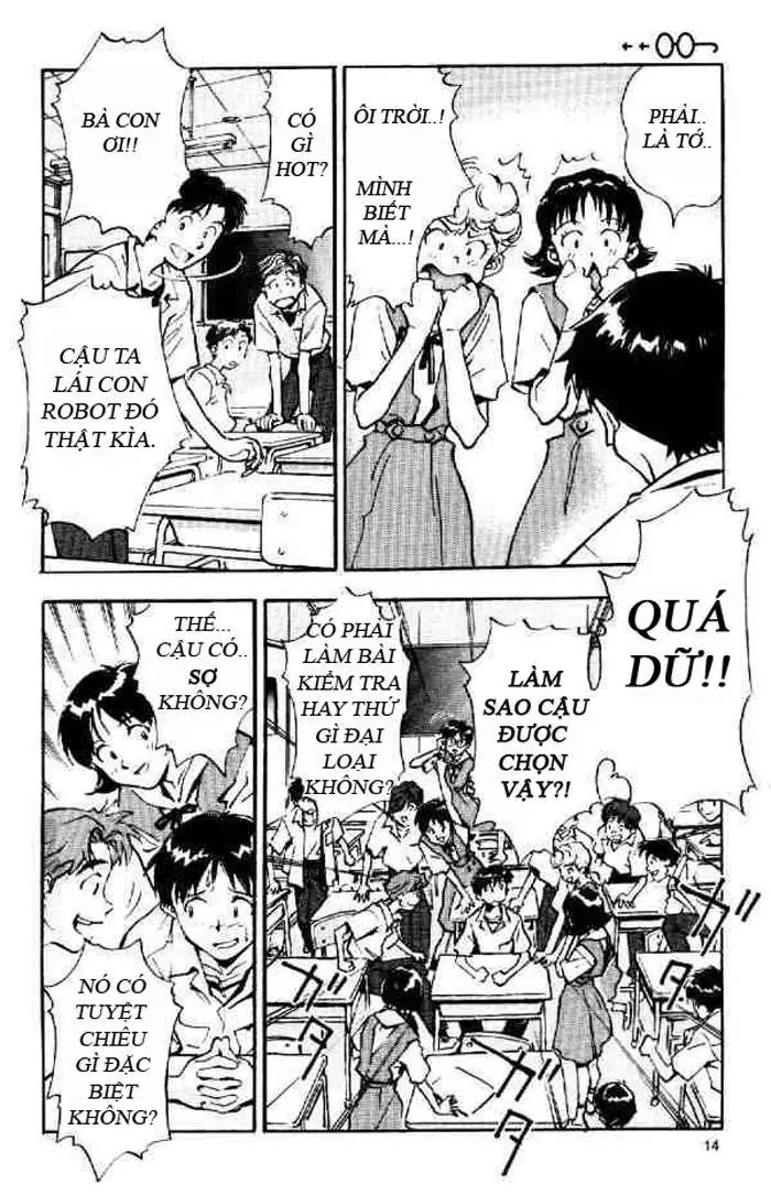 Truyện Tranh Đặc Nhiệm Không Gian - Shin Seiki Evangelion trang 11