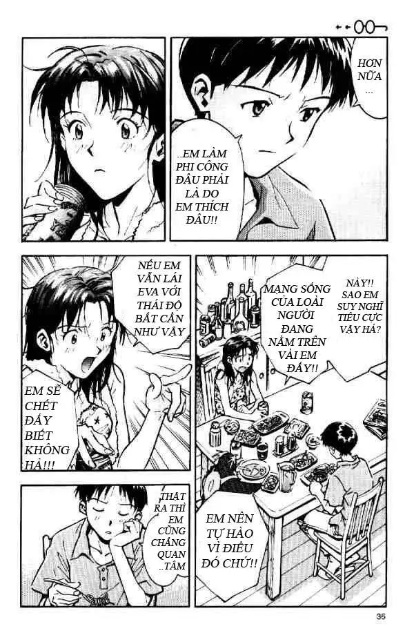 Truyện Tranh Đặc Nhiệm Không Gian - Shin Seiki Evangelion trang 11