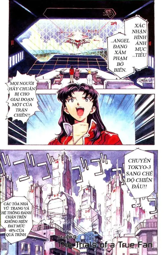 Truyện Tranh Đặc Nhiệm Không Gian - Shin Seiki Evangelion trang 11