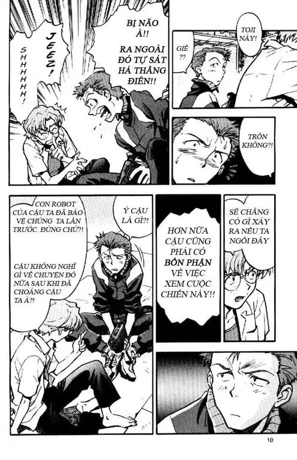 Truyện Tranh Đặc Nhiệm Không Gian - Shin Seiki Evangelion trang 11