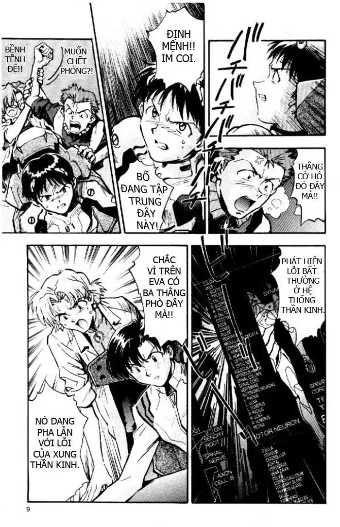 Truyện Tranh Đặc Nhiệm Không Gian - Shin Seiki Evangelion trang 11