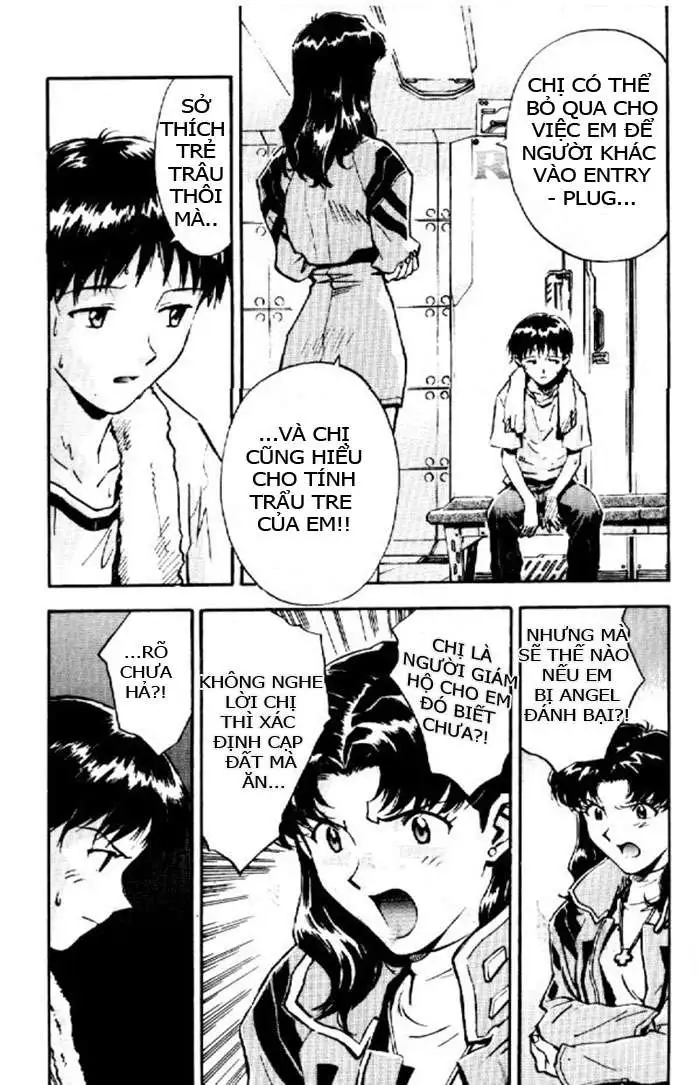 Truyện Tranh Đặc Nhiệm Không Gian - Shin Seiki Evangelion trang 11