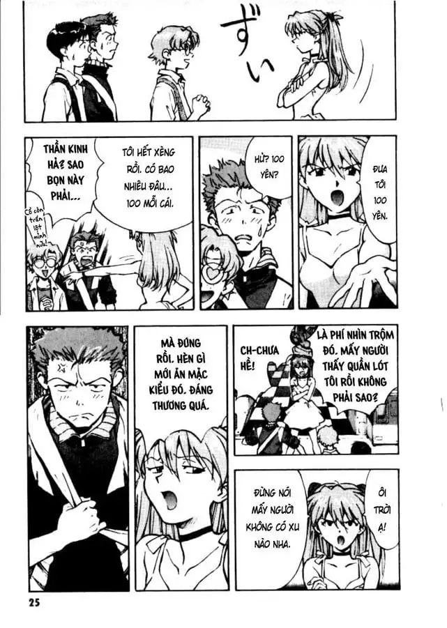 Truyện Tranh Đặc Nhiệm Không Gian - Shin Seiki Evangelion trang 11